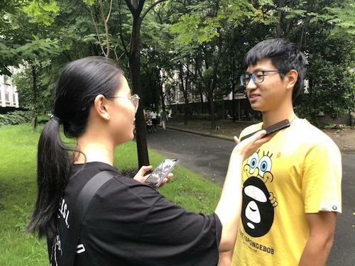 七月九日 无码影片
“垃圾分类推进方案”调查小分队 在采访路人