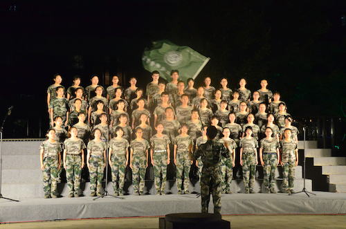 生科学子歌声嘹亮